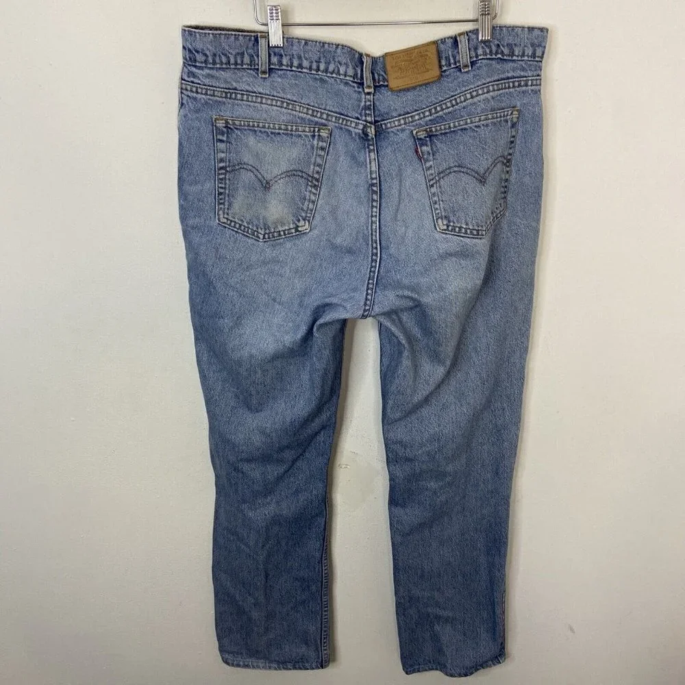 Levi Vintage 516 XX Men‎ 40X31 Hemmed Slim Straight 90s